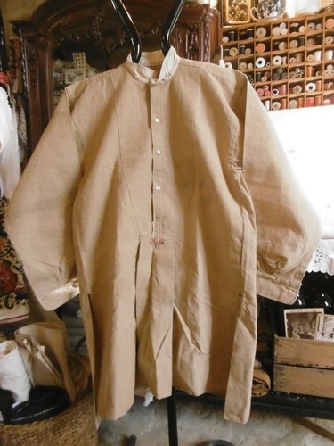Chemise homme fin - xixéme, lin