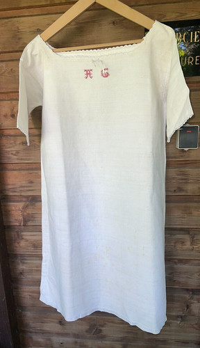 Ancienne chemise robe en - ancienne,