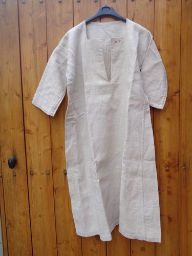 Chemise ancienne chanvre - chemise,