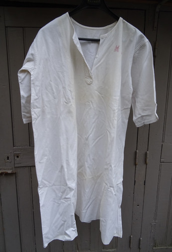 Chemise nuit ancienne en - chemise,